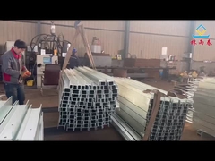 سنگ شکن سنگین گالوانیزه H Beam Supporting Wall گالوانیزه Q235B G250 فولاد