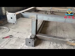 ساختار فولادی دوستانه با محیط زیست ساختاری از پیش ساخته شده، مونتاژ سریع، اثر پایینی کربن کم