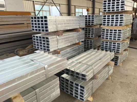 OEM فولاد گالوانیزه شده گرم 150x75x18 PFC