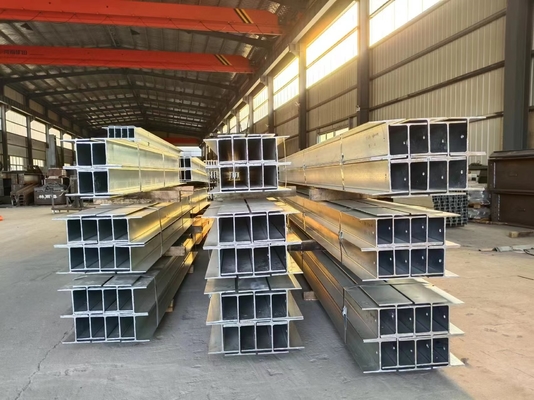 مقاومت در برابر خوردگی C بخش سقف Purlins 150 PFC فولاد بیم ODM