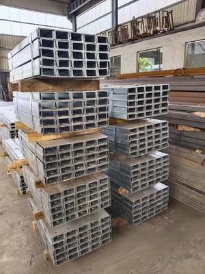 مقاومت در برابر خوردگی C بخش فولاد Purlins گالوانیزه بخش کانال گرم رول